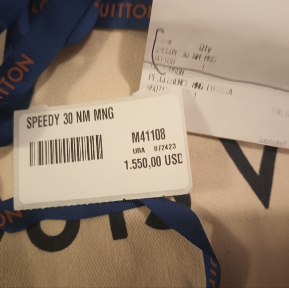 Louis Vuitton authentic speedy 30 - Picture 2 of 16